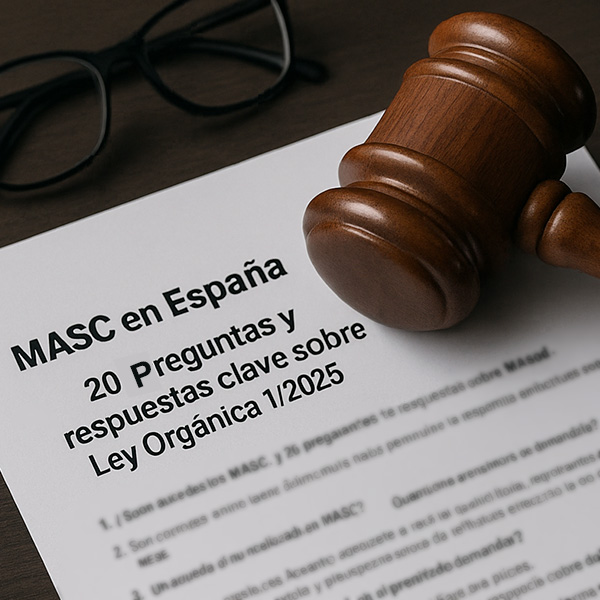 MASC: 20 preguntas y respuestas clave sobre la Ley Orgánica 1/2025